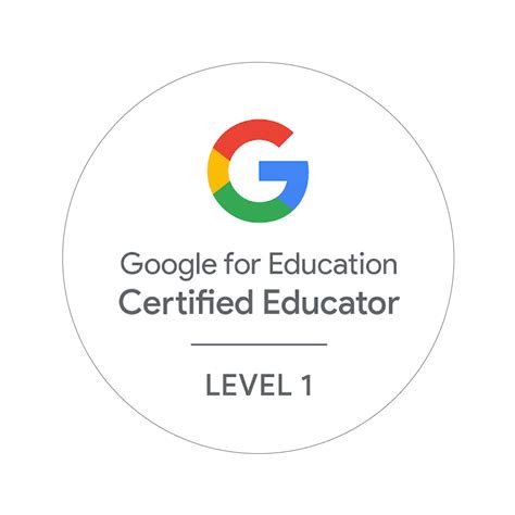 google teacher certification level 1